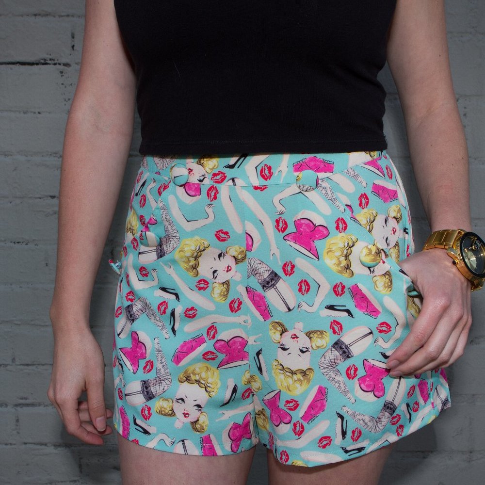 Iron Fist - Doll Parts Sailor Shorts  - Small